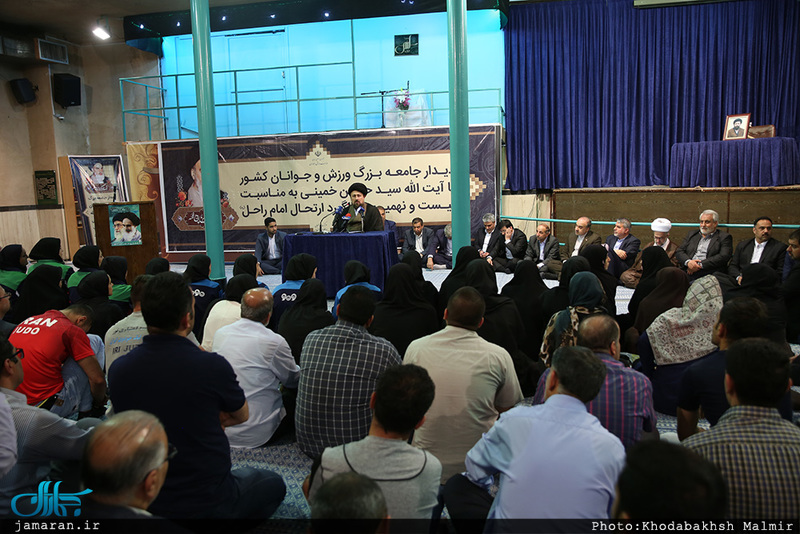 تجدید میثاق جامعه ورزش و جوانان کشور با آرمان های حضرت امام خمینی(س)-2