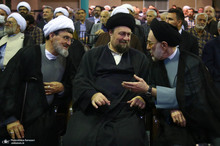 مراسم دومین سالگرد سید محمود دعایی در حسینیه جماران -1 