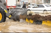 سیلاب و آب گرفتگی در رودسر گیلان