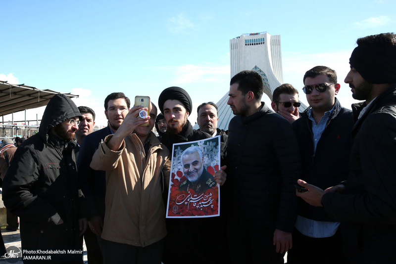 مراسم چهل‌ویکمین سالگرد پیروزی انقلاب اسلامی در میدان آزادی/ حجت الاسلام سید احمد خمینی