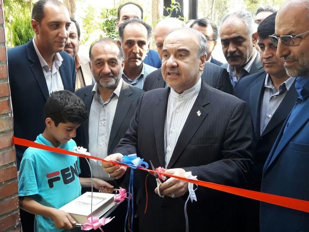 سالن ورزشی شهید ثامنی راد در ورامین افتتاح شد