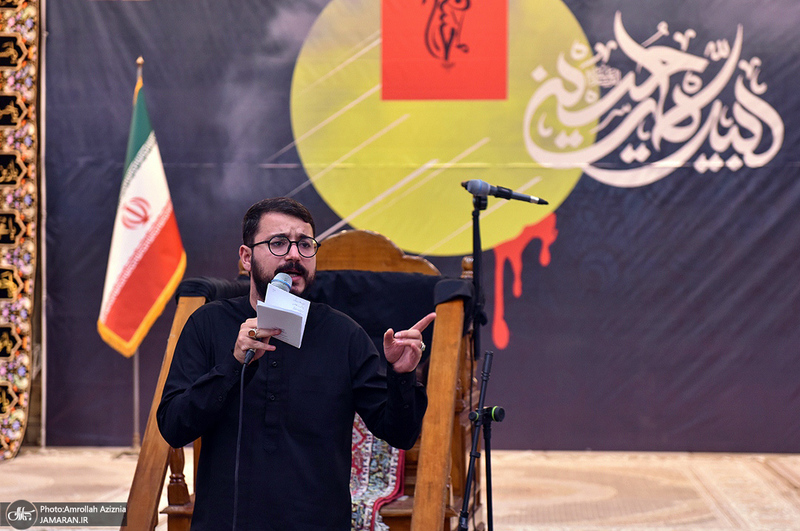 اولین شب عزاداری حضرت اباعبدالله الحسین (ع) در حرم امام خمینی