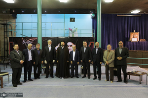 دیدار خیرین مدرسه ساز شهر تهران با سید حسن خمینی