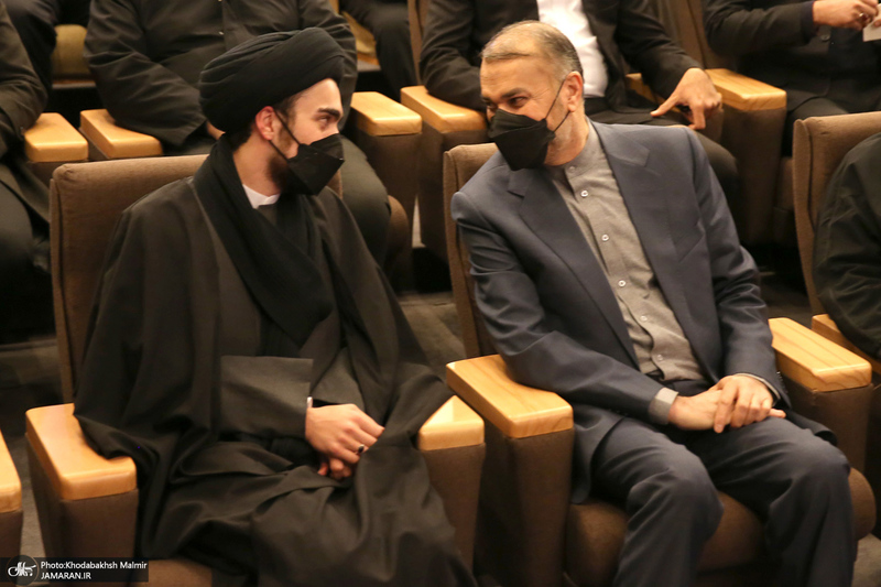 دیدار امیرعبداللهیان و معاونین وزارت امور خارجه با سید حسن خمینی