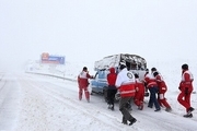 ۱۵۷ مسافر گرفتار در برف و کولاک در آذربایجان غربی نجات یافتند