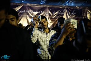 مراسم احیای شب نوزدهم ماه مبارک رمضان در کهف الشهدا