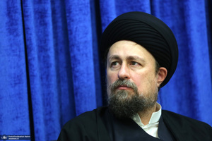 دیدار رئیس و جمعی از کارکنان سازمان حفاظت محیط زیست با سید حسن خمینی