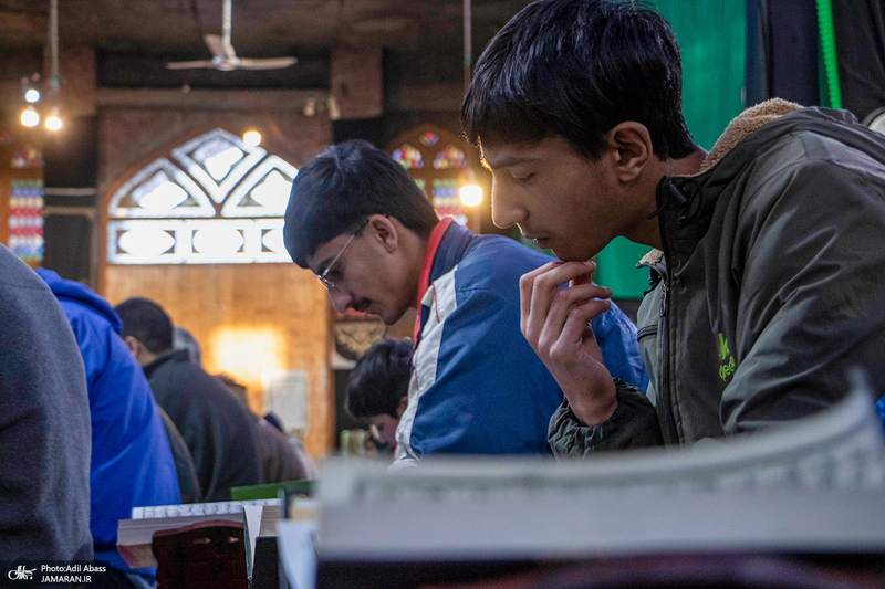 محفل انس با قرآن کریم شیعیان کشمیر