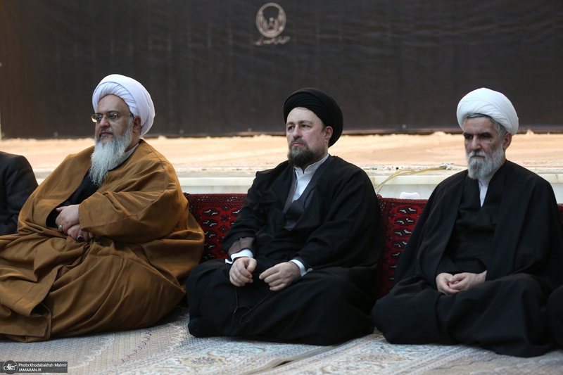 عزاداری شهادت حضرت زهرا (س)  مطهر امام خمینی (س)