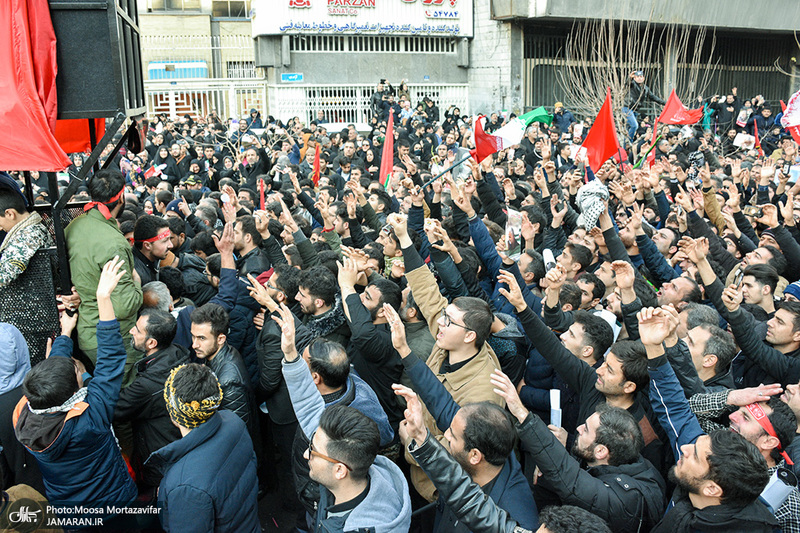  حضور میلیون ها تهرانی در تشییع پیکر مطهر سردار قاسم سلیمانی - 10 