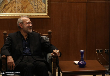 ببینید/ واکنش علی لاریجانی به طرح تسلط رژیم صهیونیستی بر منطقه