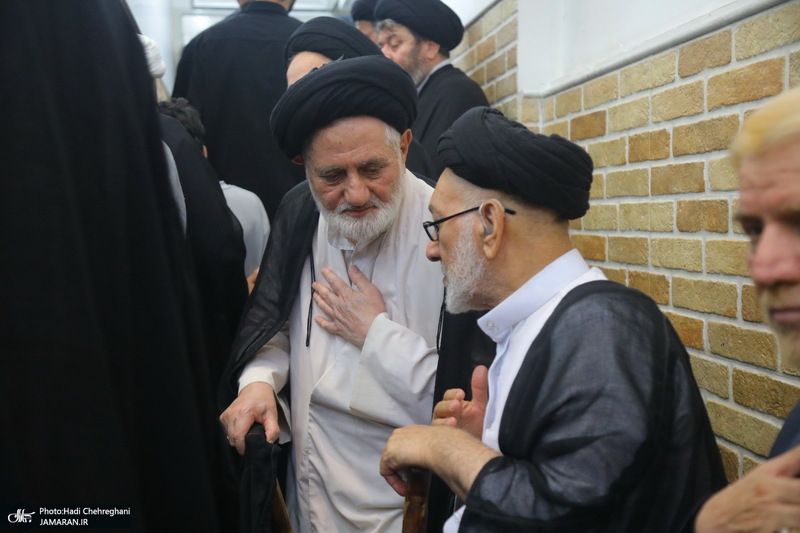 مراسم وداع با آیت الله العظمی شبیری زنجانی (ره)