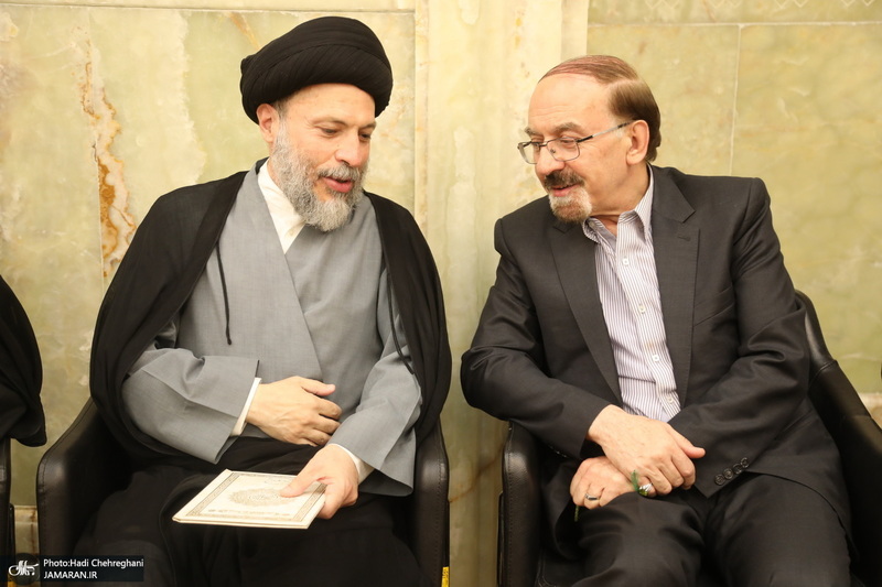 مراسم بزرگداشت مرحوم حاج محمد تقی انصاریان‎ در مسجد اعظم قم