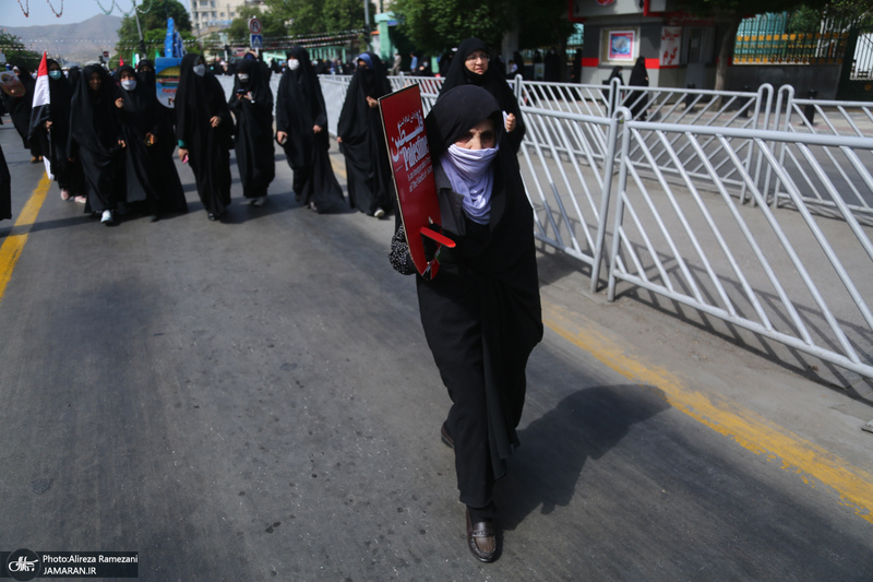 راهپیمایی باشکوه روز قدس در مشهد