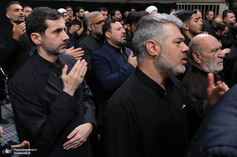 مراسم عزاداری شب شهادت حضرت زهرا (س) در حسینیه امام خمینی(ره)