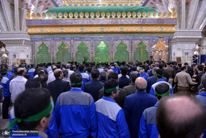 تجدید میثاق وزیر و مدیران وزارت صنعت، معدن و تجارت با آرمان های امام(س)