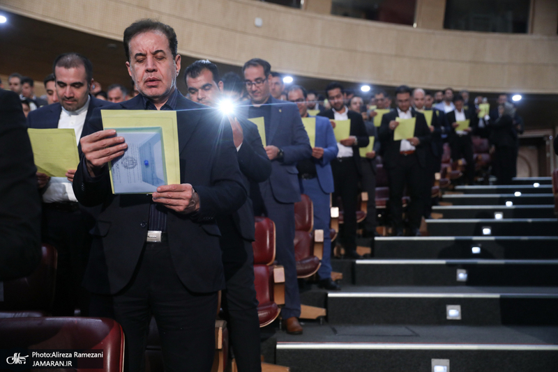 مراسم تحلیف کارآموزان کانون وکلای دادگستری