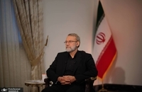 گفت و گوی علی لاریجانی با شبکه الیمادین در بیروت (5)