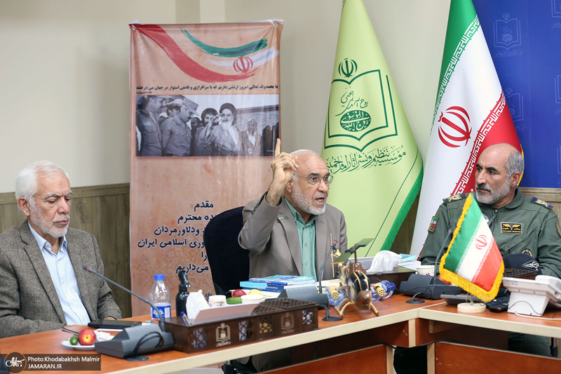 دیدار پیشکسوتان رژه 19 تیر 1358 با رییس موسسه تنظیم و نشر آثار امام خمینی (س)