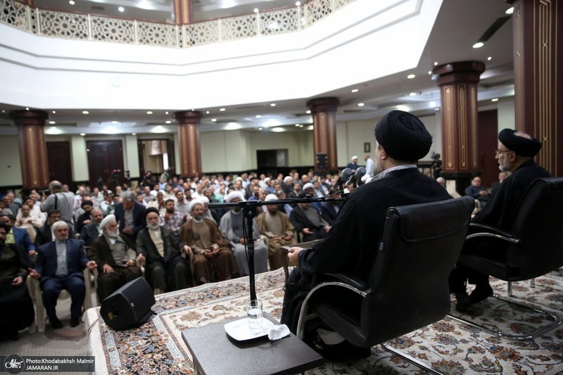 دیدار مدیران و اصحاب وقف با آیت الله سید حسن خمینی