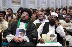 حضور و سخنرانی رهبر معظم انقلاب در اجتماع زائران و مجاوران حرم مطهر رضوی