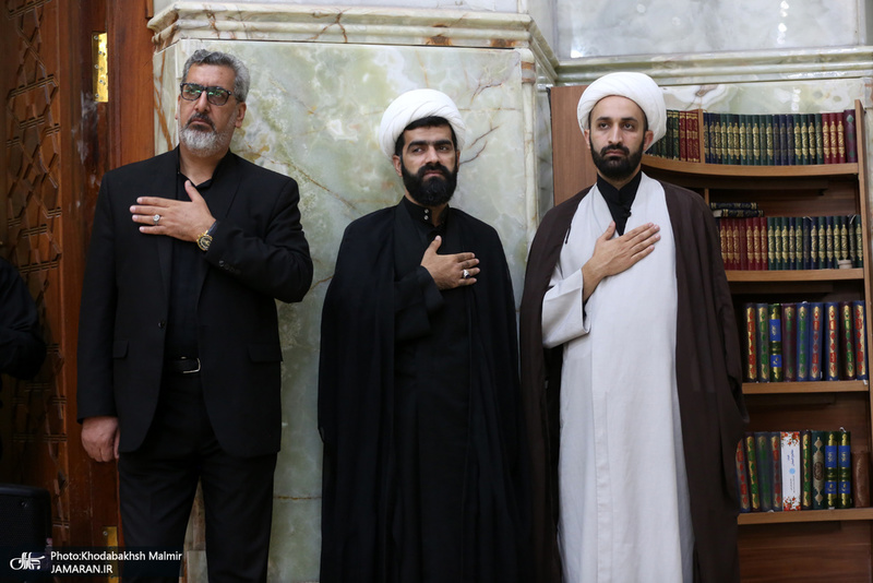 مراسم شب عاشورا در حرم مطهر امام خمینی (س)