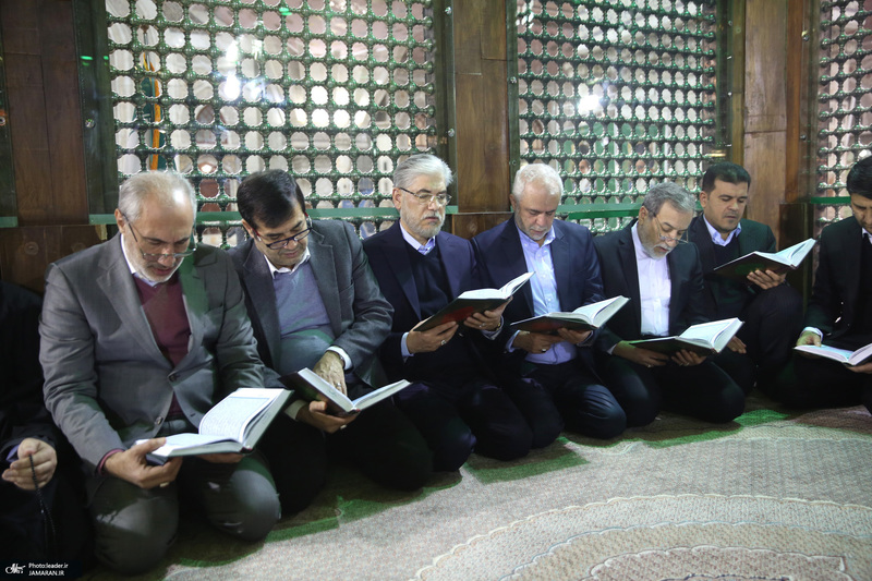 تجدیدمیثاق هیات دولت با آرمان‌های امام؛