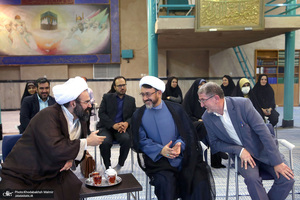 تجدید میثاق اساتید و دانشجویان پژوهشکده امام خمینی و انقلاب اسلامی با آرمان های بنیانگذار جمهوری اسلامی