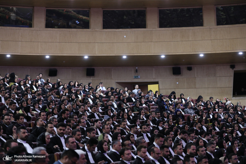 مراسم تحلیف کارآموزان کانون وکلای دادگستری