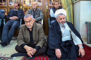 مراسم عزاداری شب شهادت حضرت فاطمه (س) در دارالزهرا (س)