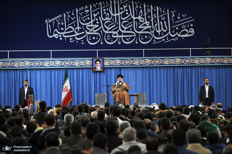 دیدار جمعی از خانواده‌های شهدای دفاع مقدس و مدافع حرم با رهبر معظم انقلاب