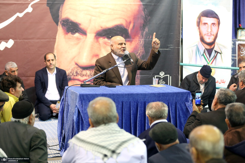 مراسم سی و پنجمین سالگرد گردان علی اکبر (ع) در حسینیه جماران