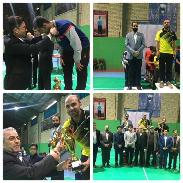 تیم اردکان قهرمان دور برگشت لیگ دسته اول بدمینتون کشور شد