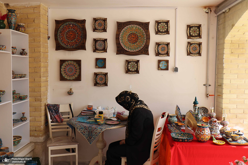 بازدید گردشگران نوروزی از بیت تاریخی حضرت امام در خمین -2