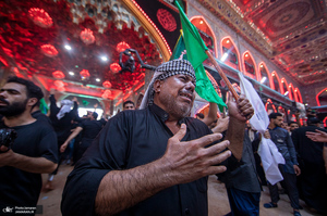 تصاویری از مراسم عزاداری عاشورا و شام غریبان در کربلای معلی