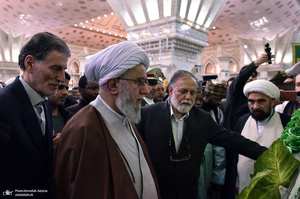 تجدید میثاق دبیرکل و کارکنان مجمع جهانی اهل بیت (ع) با آرمان های امام خمینی (س)‎‎