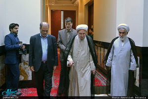 تجدید میثاق رییس و اعضای مجلس خبرگان رهبری با آرمان‌های حضرت امام(س)