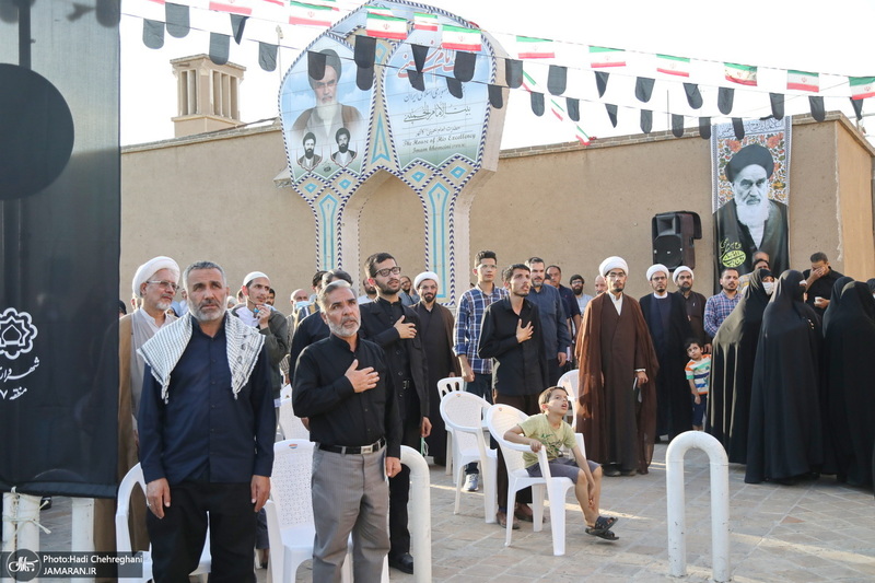 مراسم بزرگداشت رحلت امام خمینی (ره) و قیام 15 خرداد درجوار بیت تاریخی امام در قم