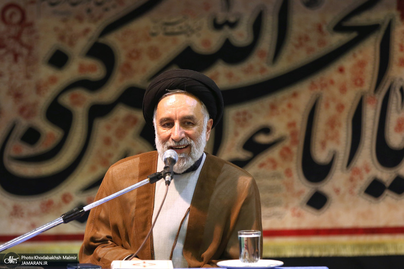 مراسم عزاداری دانشجویان دانشگاه علوم پزشکی تهران به مناسبت شهادت حضرت رقیه در حسینیه جماران