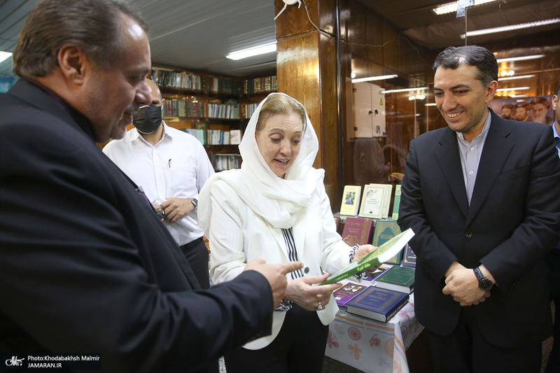 بازدید «لبانه مشوح» وزیر فرهنگ سوریه از جماران