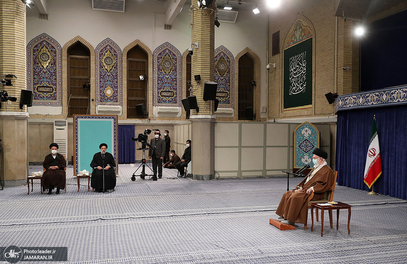 دیدار رئیس و اعضای شورای عالی انقلاب فرهنگی با رهبر معظم انقلاب