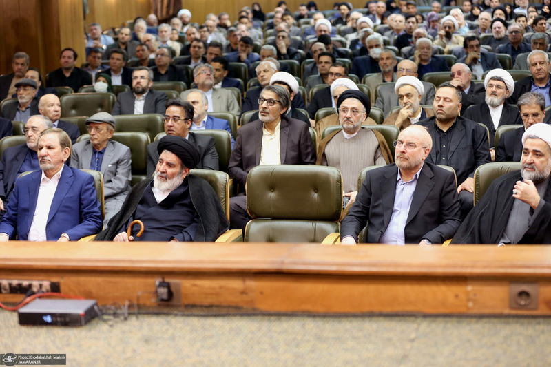 مراسم چهلمین روز درگذشت آیت الله بجنوردی در دائره المعارف بزرگ اسلامی - 1