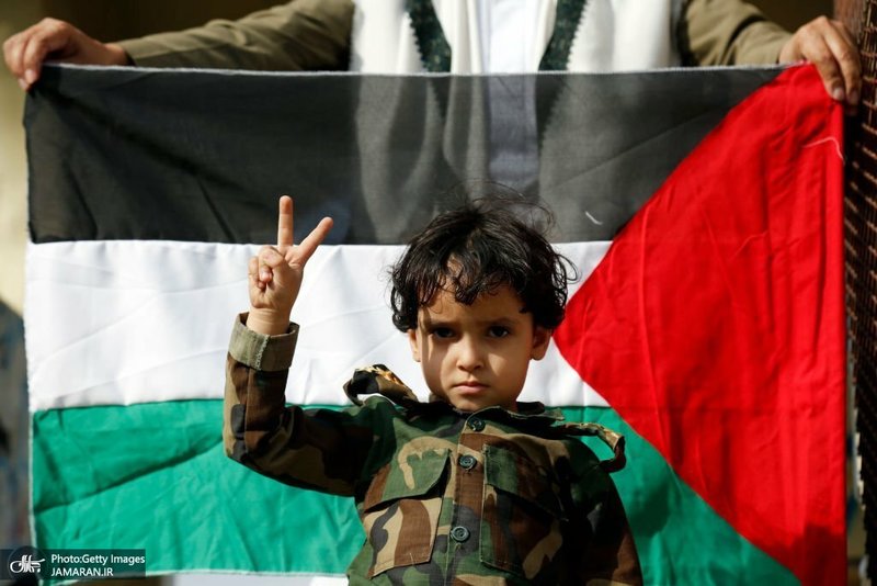 راهپیمایی گسترده یمنی ها در حمایت از مردم بی دفاع غزه