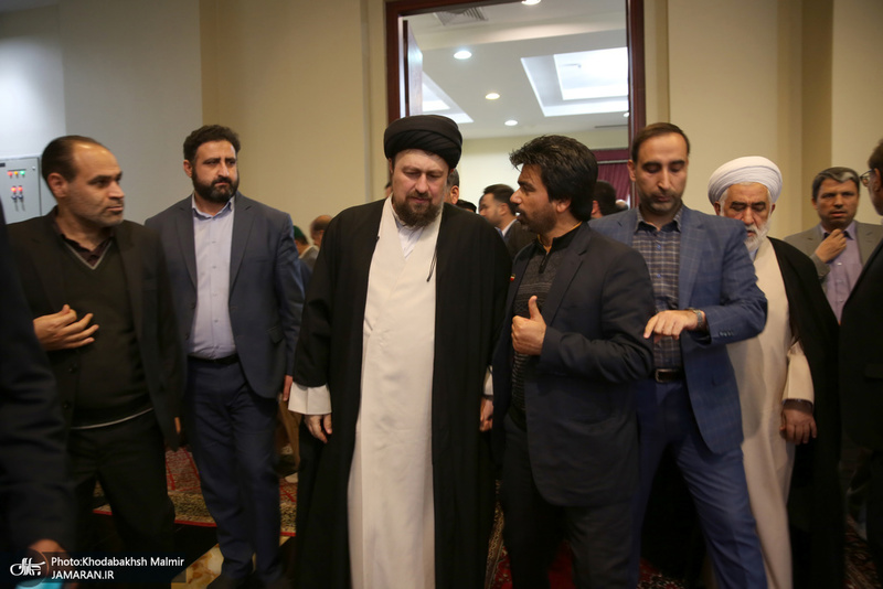 دیدار رئیس و اعضای شورای عالی استان ها با سید حسن خمینی