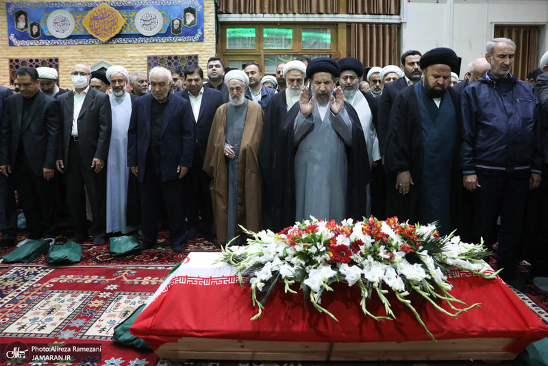 مراسم تشییع مرحوم حجت الاسلام و المسلمین حسینعلی نیری