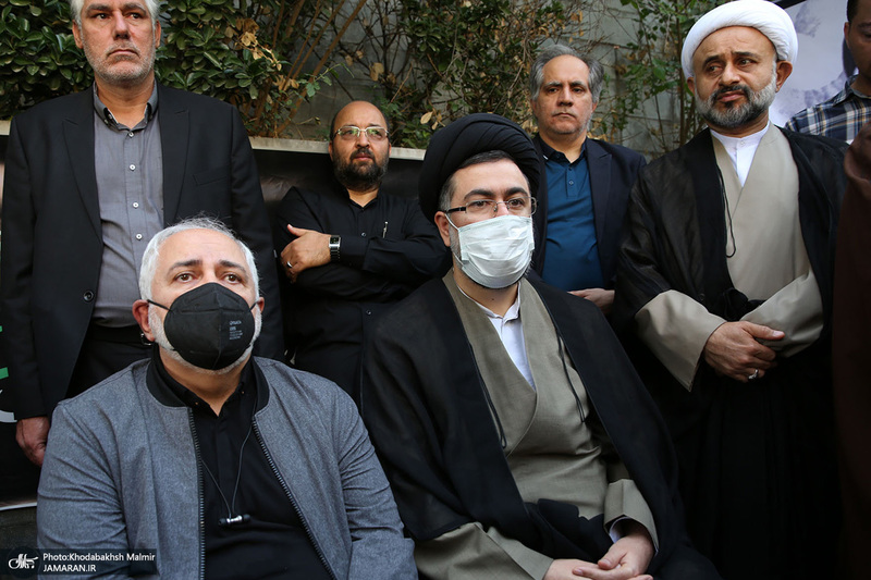 مراسم تشییع پیکر حجت الاسلام و المسلمین سید محمود دعایی از موسسه اطلاعات