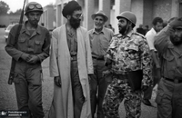 تصاویر کمتر دیده شده از حضرت آیت‌الله خامنه‌‎ای در دوران دفاع مقدس (2)