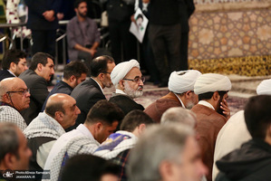 مراسم اولین سالگرد شهادت حجت الاسلام و المسلمین سید ابراهیم رئیسی در حرم مطهر رضوی