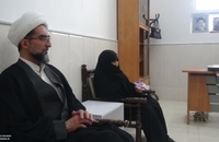 دیدار اعضای شورای سیاستگذاری همایش وکلای شرعی امام خمینی با مجتهده صفاتی