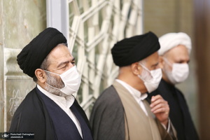 مراسم بزرگداشت آیت الله ری شهری (ره) در مسجد اعظم قم‎